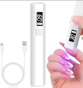 UV Light for Gel Nails – Handheld Mini Flash Cure Lamp | Portable Lumière Nail Dryer